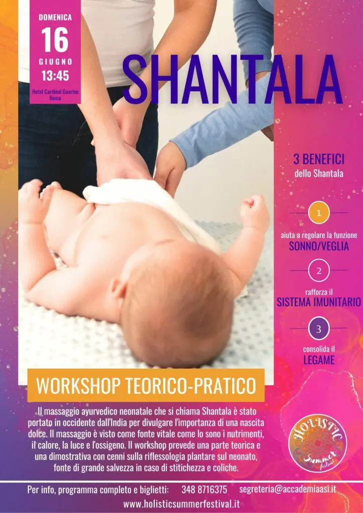 massaggio ayurvedico shantala roma